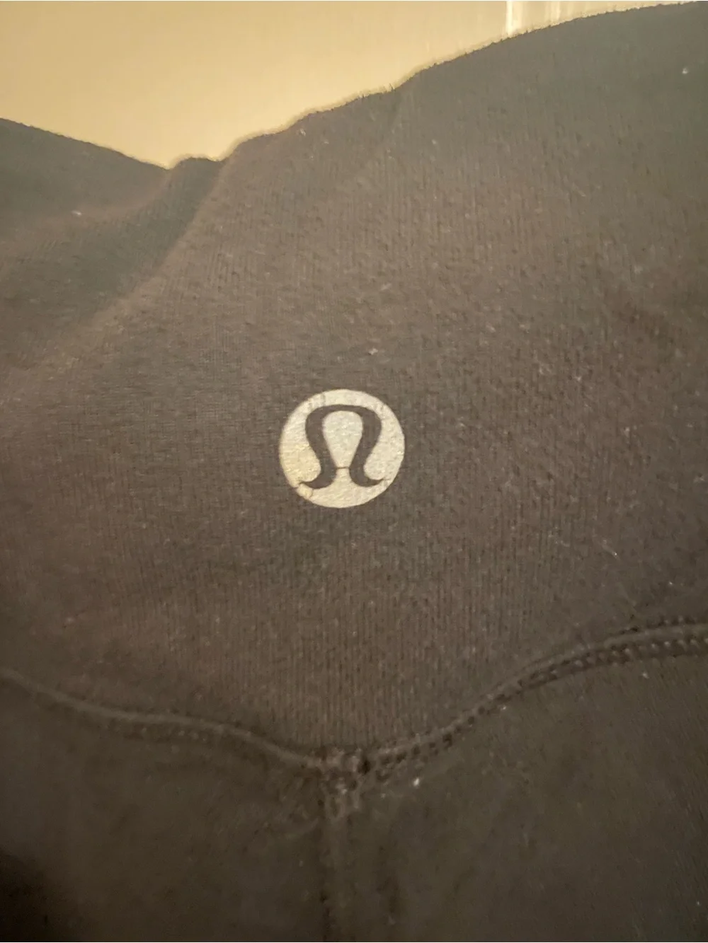 lululemon athletica Black Cropped Leggings